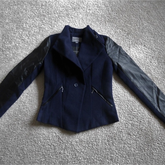 Tinley Road Jackets & Blazers - Tinley Road One Button Jacket size XS Navy/Black
